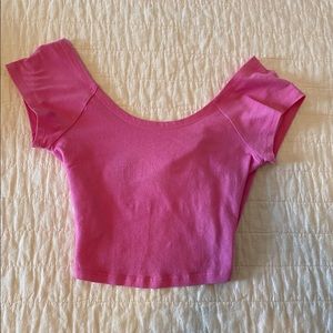 Pink Crop Top Size XS
